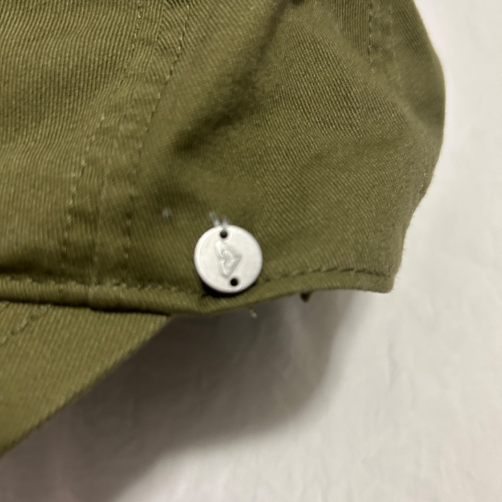 NWOT! Women's Roxy Olive/Pink Embroidered Ball Cap - -O/S - Picture 4 of 9